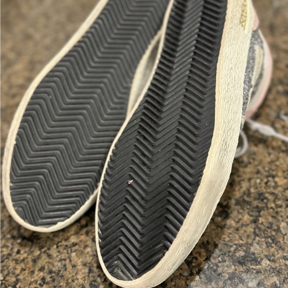 Like new limited addition midstar pink glitter golden goose size 41 540/571 - Picture 3 of 8